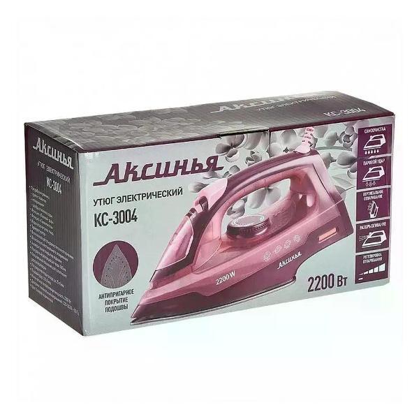 Утюг Аксинья КС-3004 бежевый