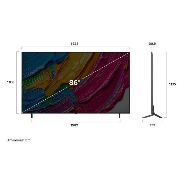 Телевизор LG 86QNED80A6A.ARUG