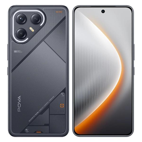 Смартфон Tecno Pova 7 Ultra 5G 12/256Gb черный фото