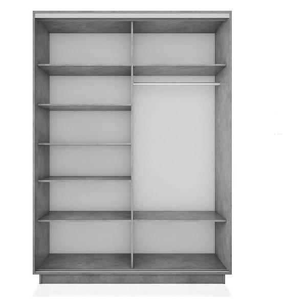 Шкаф-купе Е1 1,2 Экспресс 2-х дверный 120х240х60 ЛДСП/Зеркало