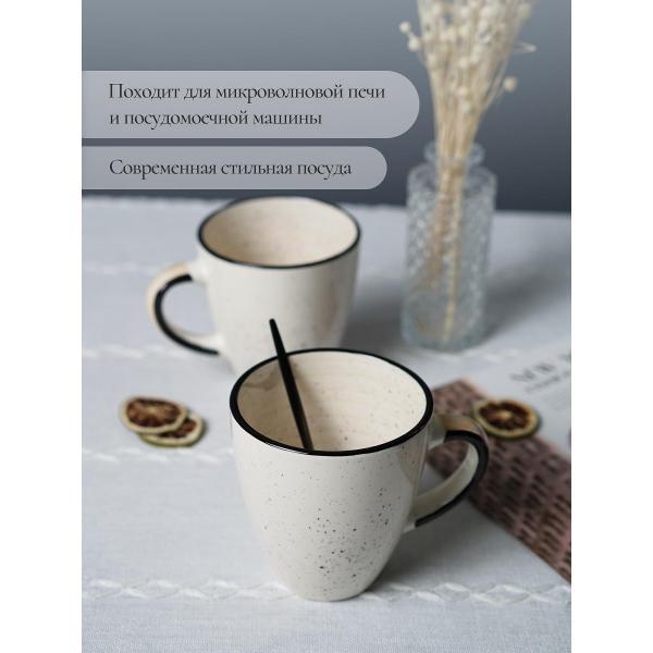 Кружка Elrington Бриз Пальмира 400 мл, 6 шт.