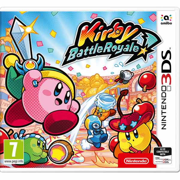 3DS игра Nintendo Kirby Battle Royale фото
