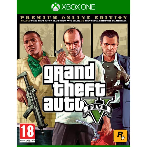 Xbox игра Take-Two Grand Theft Auto V. Premium Online Edition