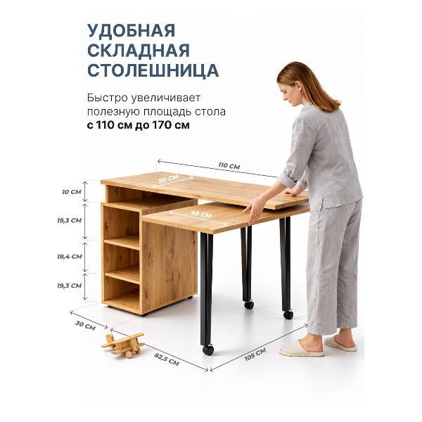 Стол письменный Фортресс Лофт.1