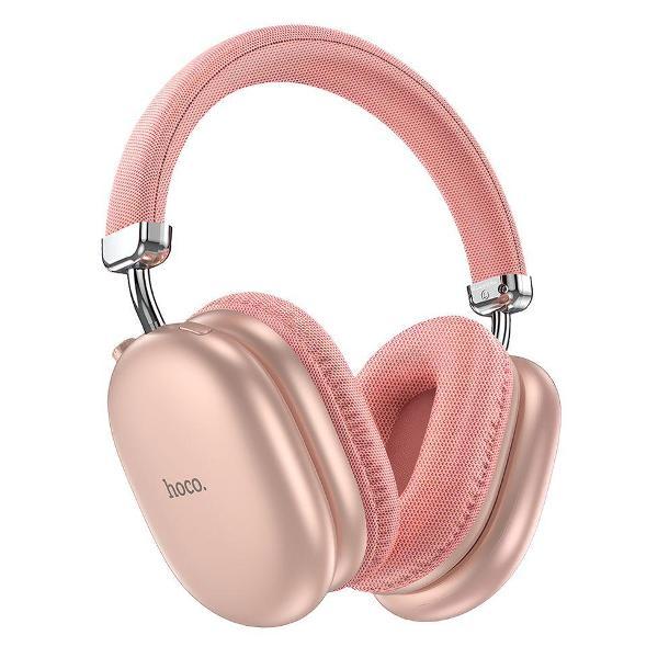 Bluetooth гарнитура Hoco W35 Max Joy розовые