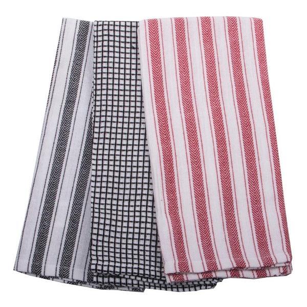 Полотенце кухонное BORGHOUSE Gray stripes