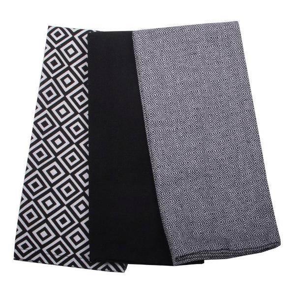 Полотенце кухонное BORGHOUSE Black squares