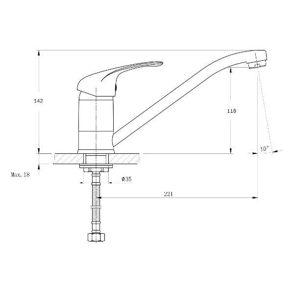 Смеситель Rush CO4240-27