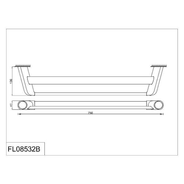 Полотенцедержатель Rush 019b12ba15f37f0d9cd7b8be4353149a