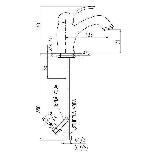 Смеситель Rav Slezak L026.5Z