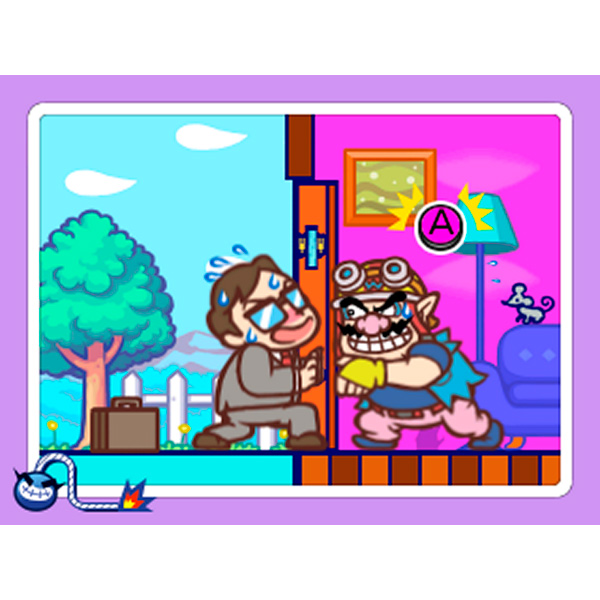 3DS игра Nintendo WarioWare золотой