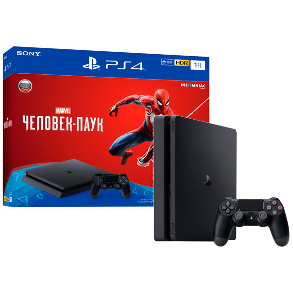Игровая консоль PlayStation 4 1TB+ Spider-Man фото