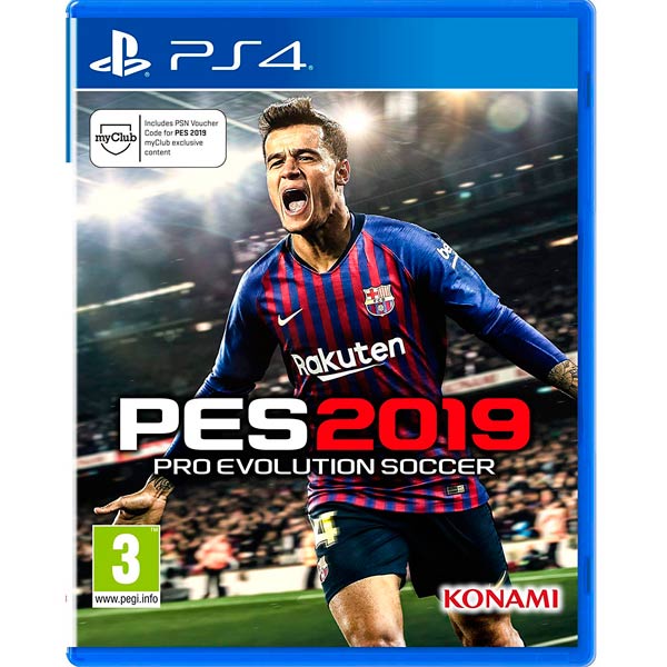 PS4 игра Konami Pro Evolution Soccer 2019 фото