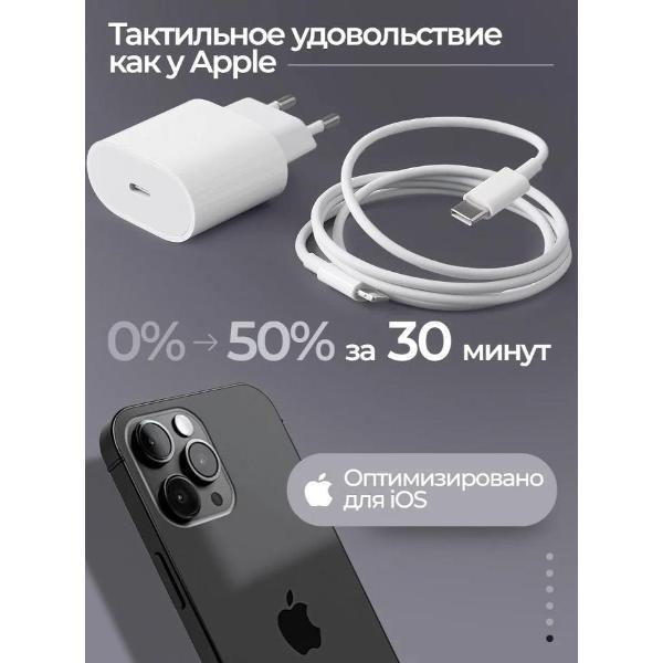 Зарядное устройство для PDA Wireless 20W Type-C белый