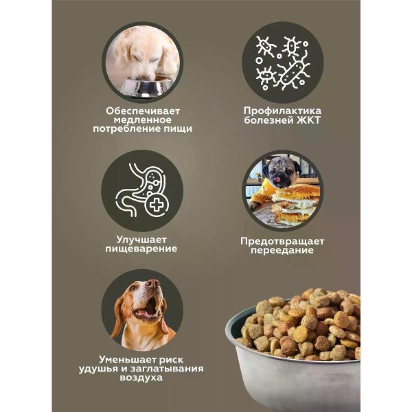 Миска для животных УЮТ Аммп1800 зеленая