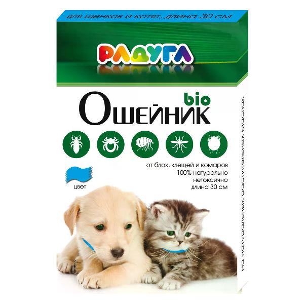 Средство от блох и клещей Радуга для щенков и котят от блох и клещей, 30 см