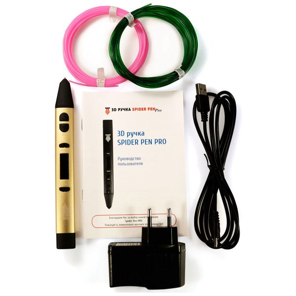 3D-ручка UNID Spider Pen Pro, White Gold (5100O)