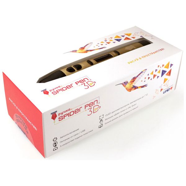 3D-ручка UNID Spider Pen Pro, White Gold (5100O)