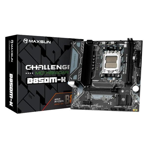 Материнская плата MAXSUN MS-Challenger B850M-K (AM5, mATX)