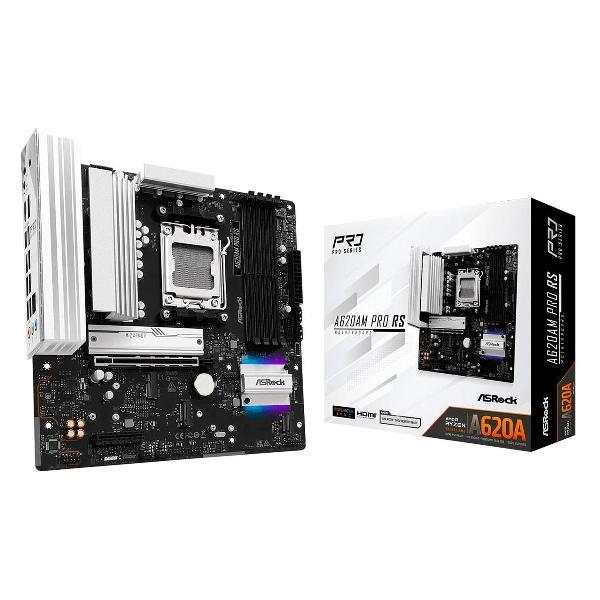 Материнская плата ASRock A620AM Pro RS (AM5, mATX) фото