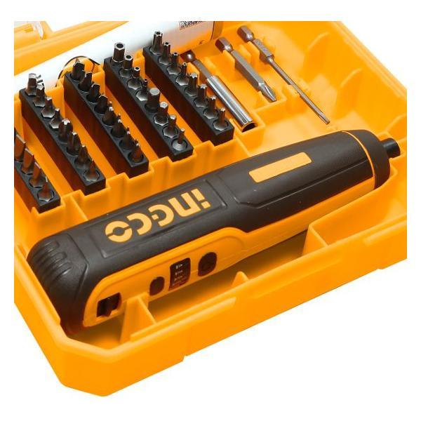 Аккумуляторная отвертка INGCO CSDLI04062