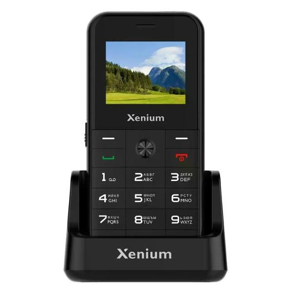 Мобильный телефон XENIUM X178 черный фото