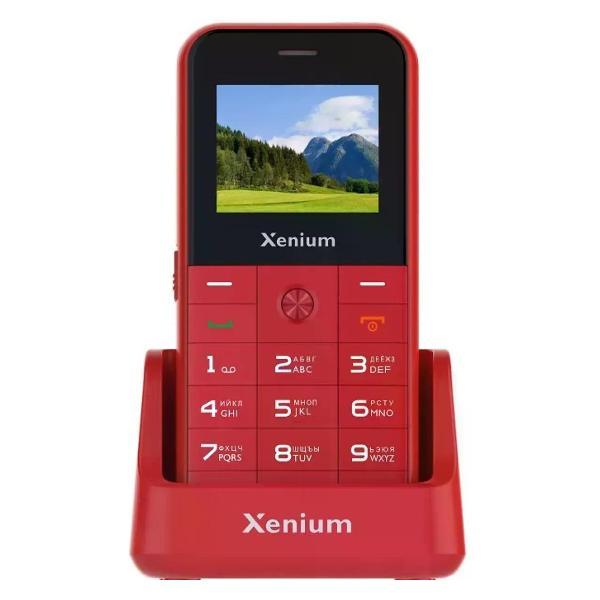 Мобильный телефон XENIUM X718 красный