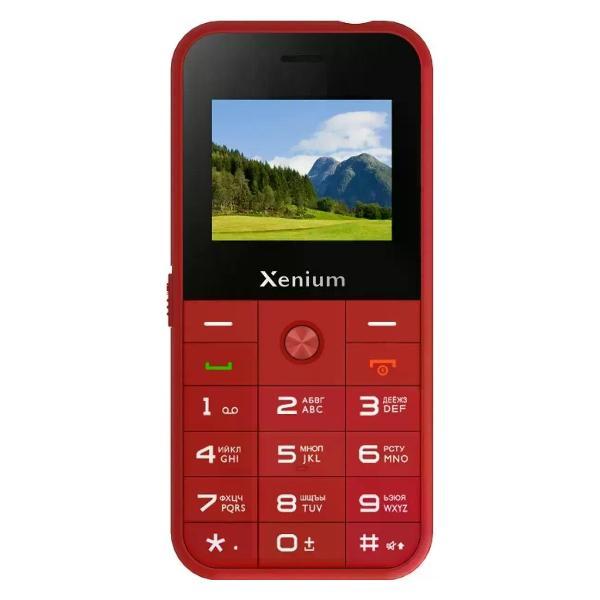 Мобильный телефон XENIUM X178 красный