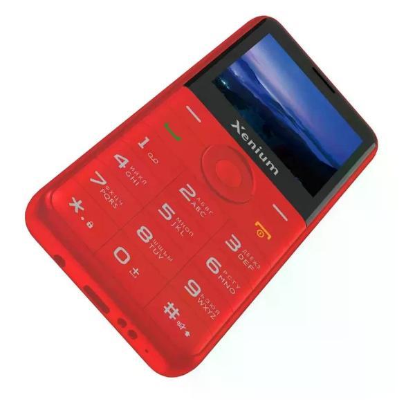 Мобильный телефон XENIUM X700 красный