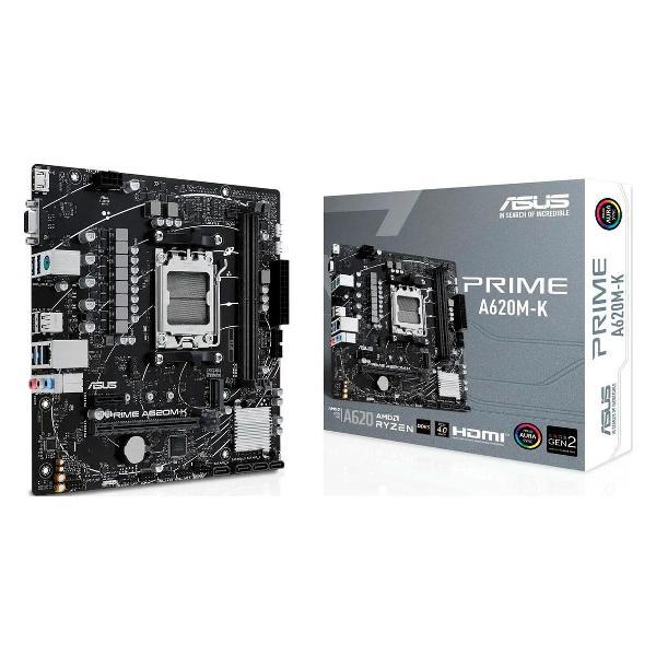 Материнская плата ASUS PRIME A620M-K (AM5, mATX) фото