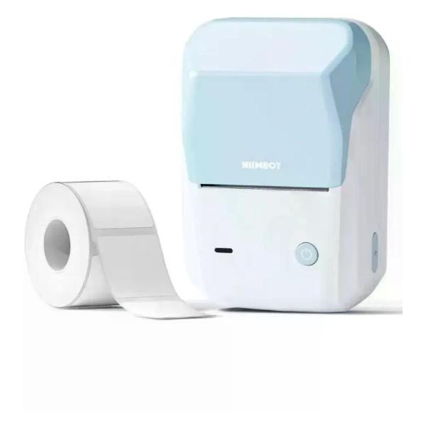 Принтер для печати наклеек NIIMBOT B1 голубой
