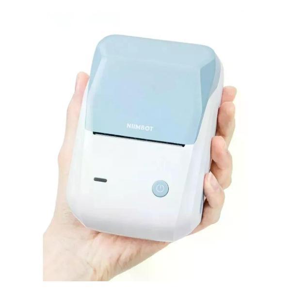 Принтер для печати наклеек NIIMBOT B1 голубой