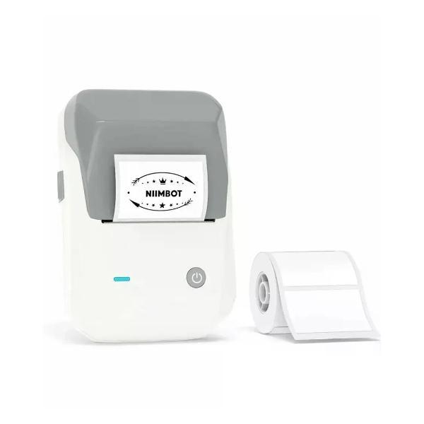 Принтер для печати наклеек NIIMBOT B1 серый