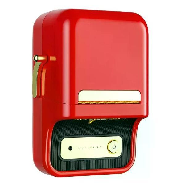 Принтер для печати наклеек NIIMBOT B21S красный