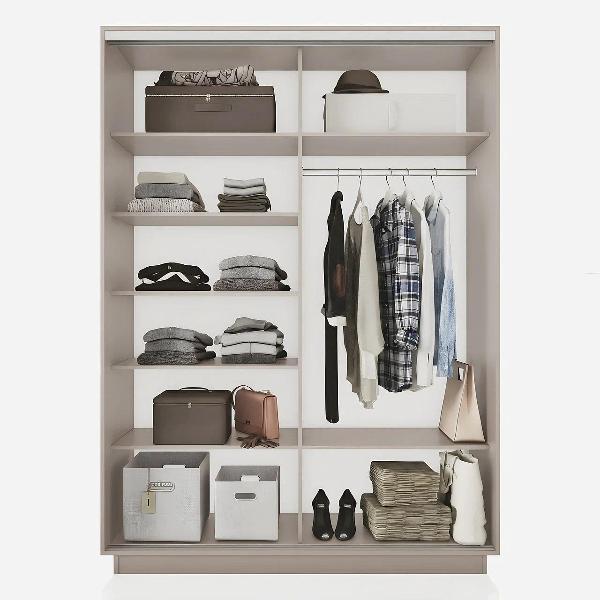 Шкаф-купе Е1 1,6 Экспресс 2-х дверный 160х220х60 с зеркалами К