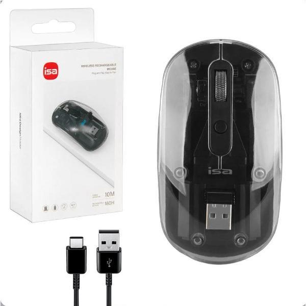 Компьютерная мышь беспроводная ISA черная