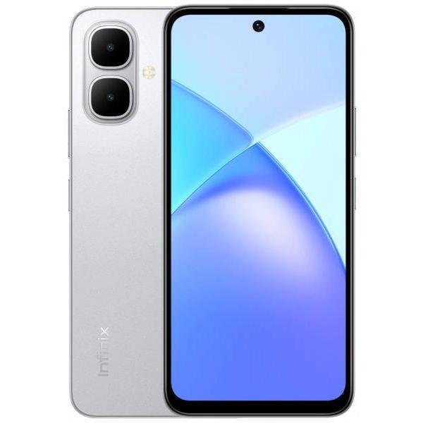 Смартфон Infinix Smart 10 128/4Gb 3G/4G 2Sim Серебристый