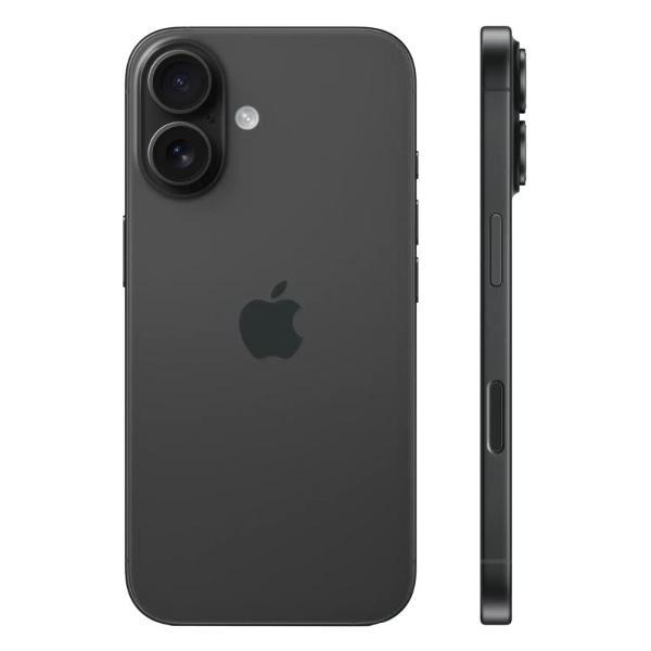 Смартфон Apple iPhone 16 512Gb Dual nano sim+e-sim Black черный(без RuStore)