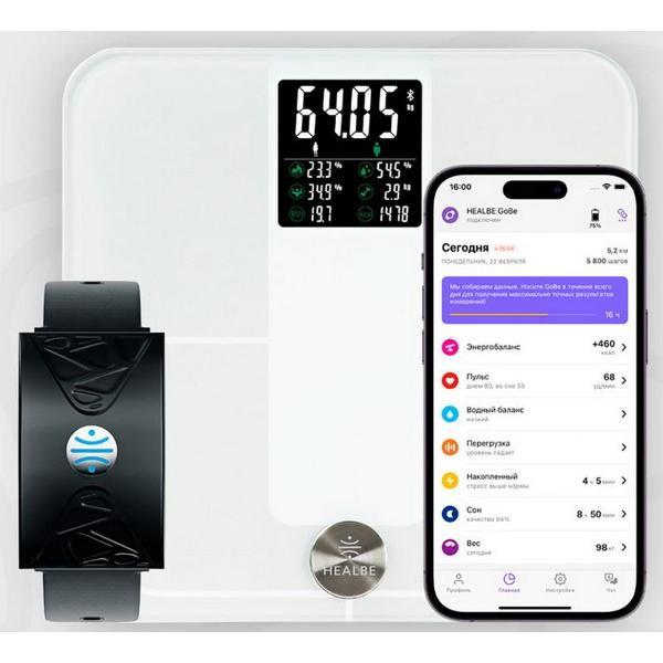 Фитнес-браслет Healbe Старт Контрол 2 HSCW-4BL