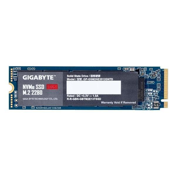 Внутренний диск SSD GIGABYTE G3NVME512G, 512 ГБ, M.2 2280 (G3NVME512G)