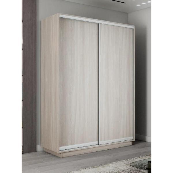 Шкаф-купе Е1 1,4 Экспресс 2-х дверный 140х220х60 ДСП Ясень шим