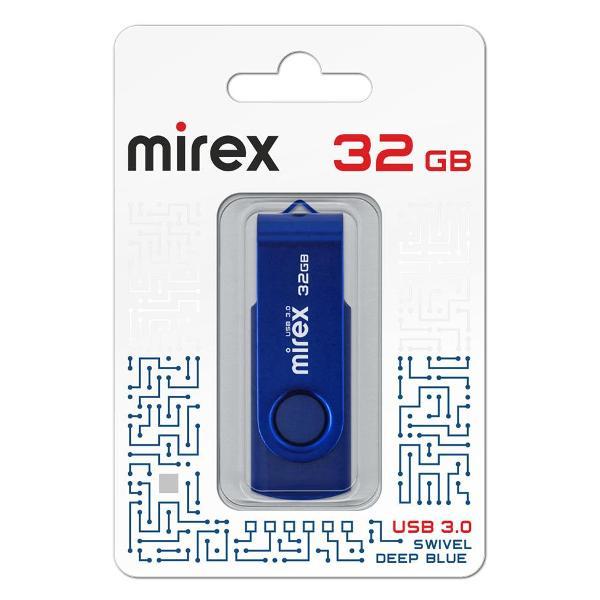USB флеш-накопитель MIREX SWIVEL DEEP BLUE 32GB
