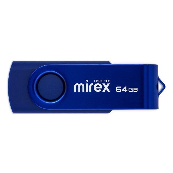 USB флеш-накопитель MIREX SWIVEL DEEP BLUE 64GB