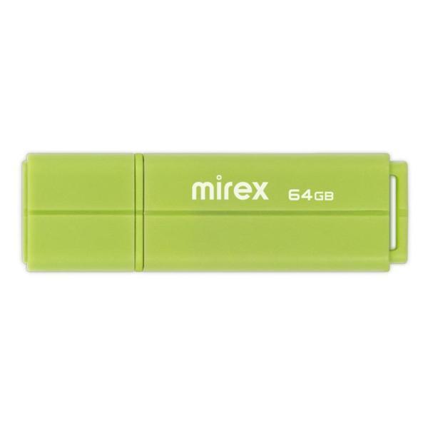 USB флеш-накопитель Mirex LINE GREEN 64GB
