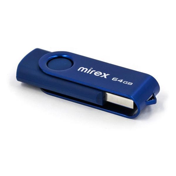 USB флеш-накопитель MIREX SWIVEL DEEP BLUE 64GB