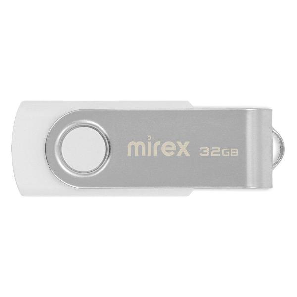 USB флеш-накопитель Mirex SWIVEL WHITE 32GB фото