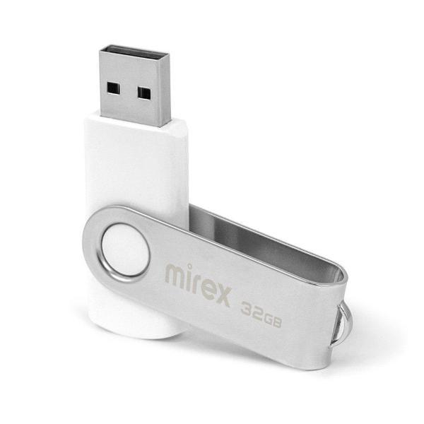 USB флеш-накопитель MIREX SWIVEL WHITE 32GB