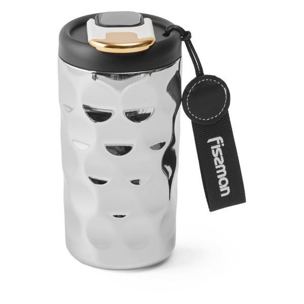 Термокружка FISSMAN 410 мл с термодатчиком (19791)