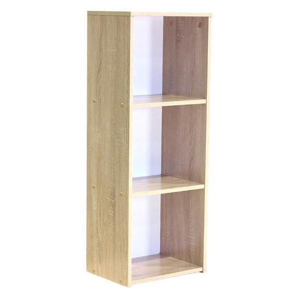 Стеллаж Шарм-Дизайн Уют 40х30х108, открытый, с полками, дуб сонома