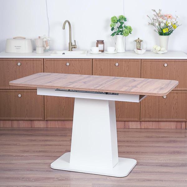 Стол обеденный Frenesie ГРАНТ 1080х680 No2052 ЛДСП белое